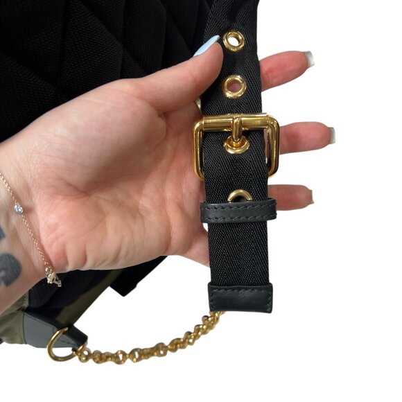 $1490 Burberry Green Nylon Rucksack Technical Backpack AS IS - Picture 7 of 15